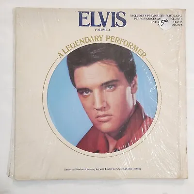 Elvis Presley A Legendary Performer Volume 3 LP 1978 RCA CPL1-3082 Made In USA • $17.99