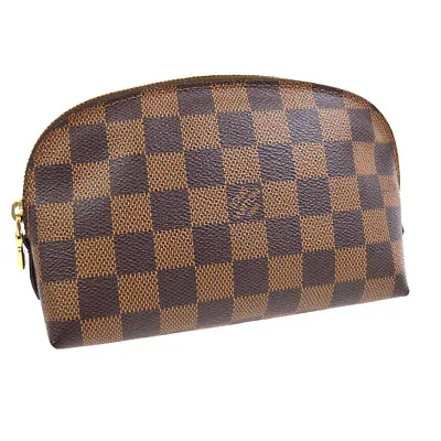 £360.43 • Buy Louis Vuitton Pochette Cosmetic Pouch Bag Purse Damier Ca2142 N47516 36809