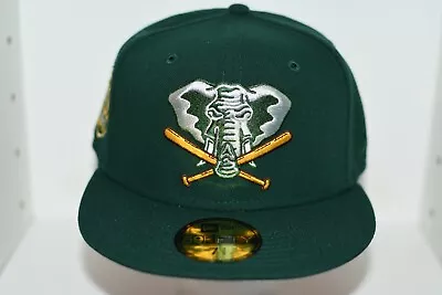Oakland Athletics 50th Anniversary Stomper Exclusive Fitted Hat - Size 7 1/2 • $122.10