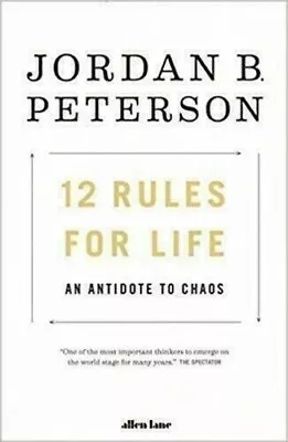 12 Rules For Life An Antidote To Chaos By Jordan B. Peterson BOOK FROM INDIA • $20.30