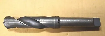 2 Inch USA 2inch Twist Drill Bit 16  Long Morse Taper Shank #5 Hss 5MT MT5 2in • $94.95