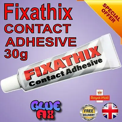 £3.99 • Buy Contact Adhesive Glue 30g FIXATHIX Stormsure For Bonding Plastics To Wood, Etc