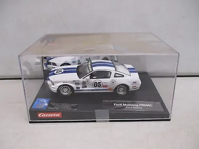 Carrera Evolution Ford Mustang FR500C Slot Car 1/32 Lot 2 • $49.99