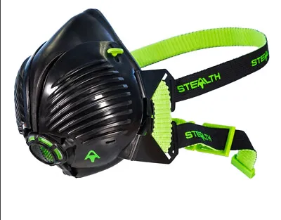 Stealth 100 Half Mask Reusable Respirator With Filters Fits Small-Medium  Face • $19.99