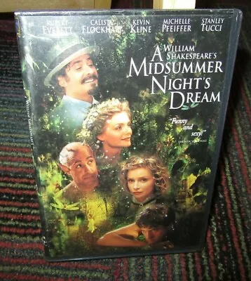 A Midsummer Night's Dream Dvd Movie Rupert Everett Calista Flockhart Ws Guc • $4.99