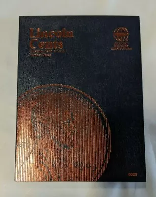 Lincoln Cent Penny Album Coin Folder Whitman Volume #3 1975-2013 NEW 9033 • $7.82