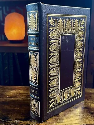 The Republic By Plato Easton Press 100 Greatest Books Ever Written Leather Bound • $39.99