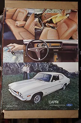 Vintage 1972 Mercury Capri Sport Coupe With Interior Features Advertisement • $10