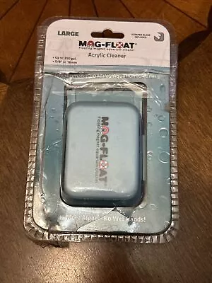 Mag Float Floating Magnetic Aquarium Cleaner - Acrylic Large (360 Gallons) • $40