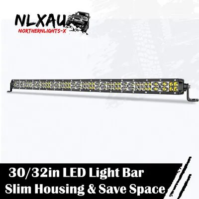 For Toyota RAV4 Slim 30 /32  Inch LED Light Bar Dual Row Work Driving Lamp FOG • $59.99