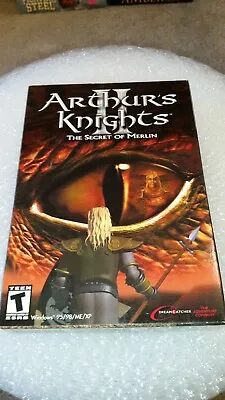 Arthur's Knights II: 2 The Secret Of Merlin PC GAME NEW SEALED • $6.22