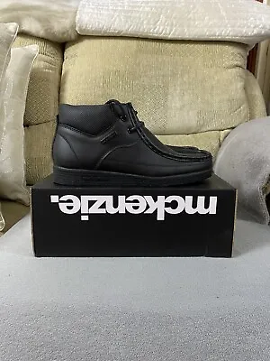 McKenzie Wolverine 2 Black School Shoes Trainers BNIB Size 3uk WOLVERINE2BLKMJ • £20