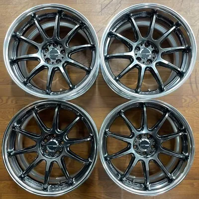 WORK EMOTION ZR10 2P Rims 18 Inch Wheels 4 Wheel 8J +37 9J +38 PCD 100 5HJDM • $2400