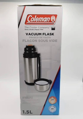 $23 • Buy Coleman Vacuum Flask 1.5L Stainless Steel Hot Cold Camping Outdoor Thermos 