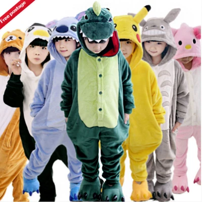 £10.99 • Buy Kids Animal Pyjamas Pikachu Onesie11 Pokemon Charmander Costume Pyjama Seller UK