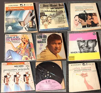 Vintage 4-track Stereo Reel-2-Reel Tapes Don Ho Dean Martin Carole King Musicals • $25