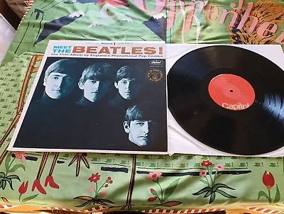 The Beatles Meet The Beatles ST2047 Orange Jacksonville 1976 VG/VG+ More Listed • £25