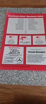 £3.99 • Buy Ian Botham Signed - Football Programme
