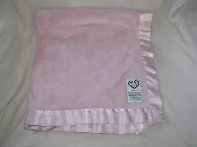 My Blankee Plush Pink Satin Girl Security Blanket • $18.45