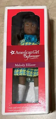 American Girl Beforever Melody Ellison Mini Doll In Bad Shape Box 6.5  • $24.95