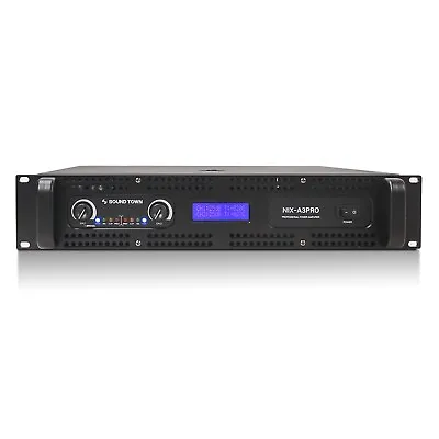 OPEN BOX:Sound Town 2-Channel 1100W Rack Mountable Power Amp LPF (NIX-A3PRO-R) • $239.99