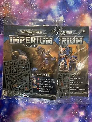 Warhammer 40k Imperium Magazine Issue 69 & 70 Marneus Calgar & Honour Guard New • £33.95