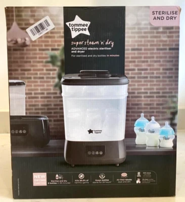 £35 • Buy New Tommee Tippee Advanced Steri-Dry Electric Steriliser  - Black