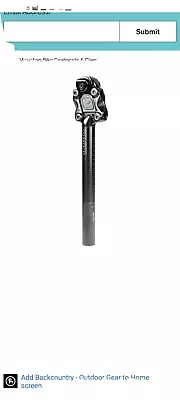 $75 • Buy Cane Creek Thudbuster ST Suspension Seatpost 27.2  33mm Travel 