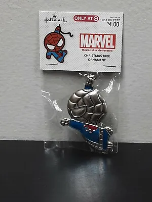 Hallmark Kawaii Art Spider Man Holiday Christmas Tree Ornament Nos Marvel • $9.99