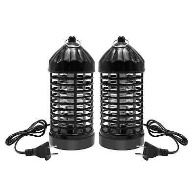 2x Electric Mosquito Killer Lamp Outdoor Indoor Fly Bug Insect Zapper Trap US • $15.51