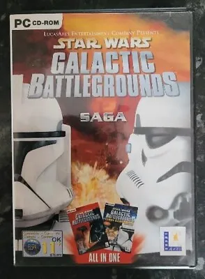 £0.99 • Buy Star Wars Galactic Battlegrounds Saga (PC GAME) All In One