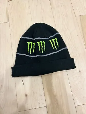 Monster Energy Athlete Only Winter Hat Beanie Cap - Rare * • $72.32