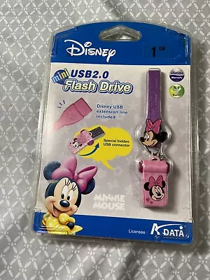 Disney Minnie Mouse Mini Flash Drive 1GB USB  2.0  -Brand New • $32.99