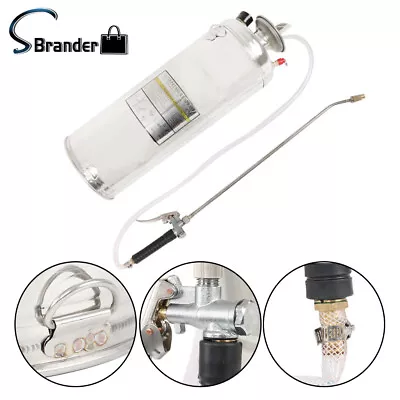 14L Stainless Steel Sprayer 3.5 Gallon Farm Garden Hand Pump Sprayer With Nozzle • $71.98