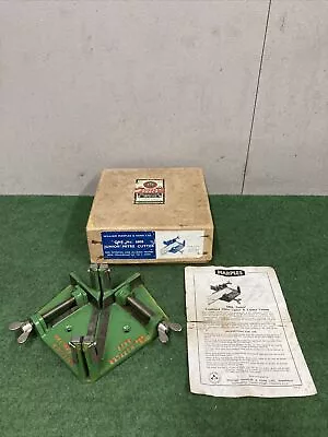£25 • Buy Vintage Marples Shamrock Brand, Mitre Cutter 6808, Made In Sheffield England