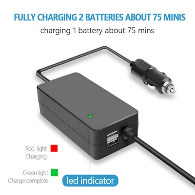 $40.93 • Buy 4 In 1 Intelligent Battery Car Charger For DJI Mavic Air 2 Remote Controller
