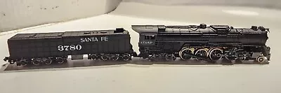 Bachmann N Scale 4-8-4 Steam Locomotive A.T. & S.F #3780 • $74.99