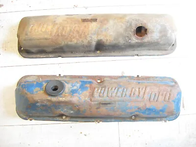 67 1968 1969 Mustang Cougar Pair Valve Covers 360 390 428 FE 72 Ford TRUCK F100 • $64.99