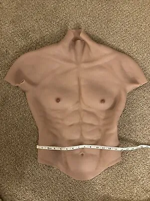 Realistic Silicone Muscle Suit Male Chest - Cosplay Crossplay - Caucasian • $99.99