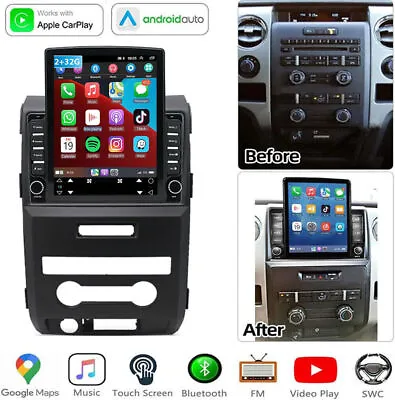 For Ford F150 09 10-12 9.7 Android 12 Carplay Car Stereo Radio GPS Navi WIFI BT • $145.99