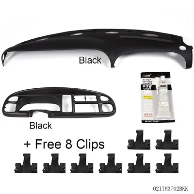 Dash Bezel Dashboard Cover Kit Fit For Dodge Ram 1500 2500 3500 1998-2002 Pickup • $79.40