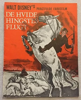 Miracle Of The White Stallions Robert Taylor Palmer 1954 Danish Movie Program • $19.99