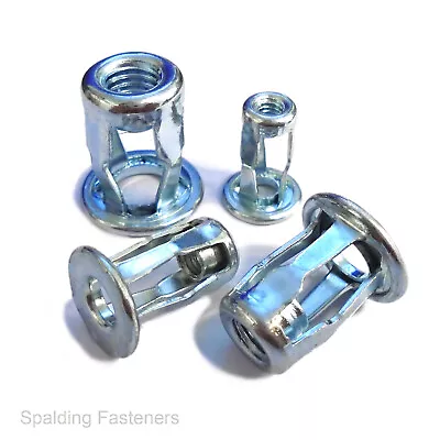 £1.81 • Buy Jack Nuts Threaded Insert Screw Anchors M4 M5 M6 M8 - Blind Spider Nut - Riv Nut