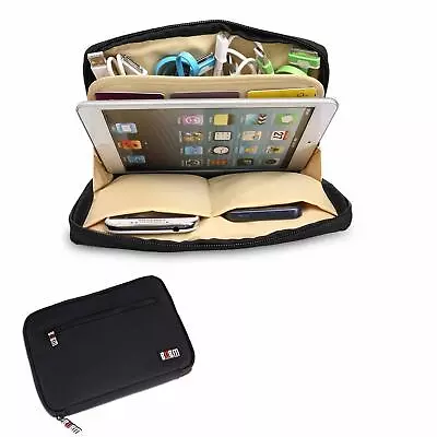 Portable Universal Gadget Organiser Bag IPad Mini Cables Charger Accessory Case • £12.99