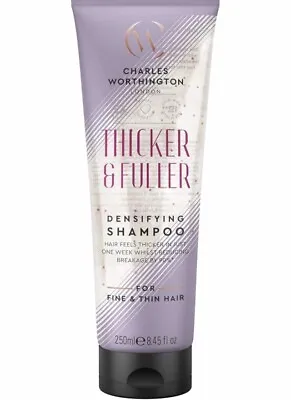 Charles Worthington Thicker & Fuller Densifying Shampoo 250ml Fine & Thin Hair • £5.92