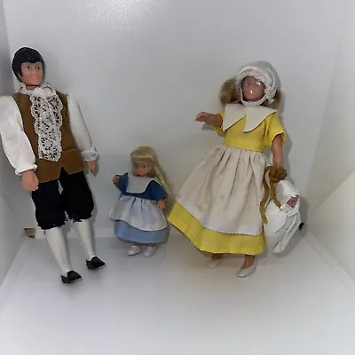 Vintage Colonial Doll House Family  #6024-4  Horsman • $17.99