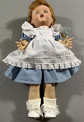 Vintage Ideal 1950's Saucy Walker Doll W16 With Braids @READ@ Parts Or Repair • $29.99