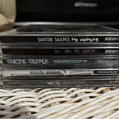 Suicide Silence Cd Lot 5 Abiotic Death Metal Deathcore The Cleansing • $26.50