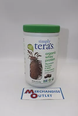 Tera's Whey Simply Tera's Organic Whey Protein Dark Chocolate 12 Oz • $12.99