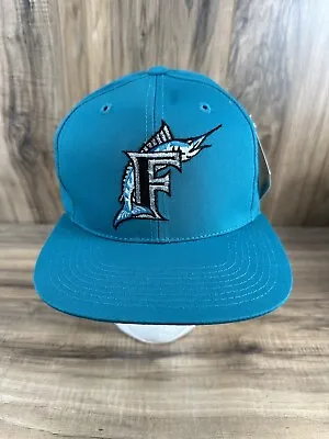 Vintage OC Sports Florida/Miami Marlins Teal Hat Snapback OSFA One Size Fits • $29.99